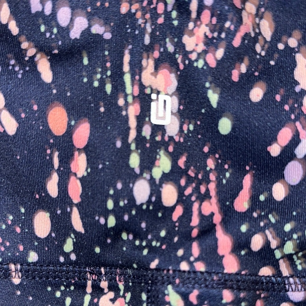 Ideology Black and Pink Performance Leggings - Picture 6 of 6